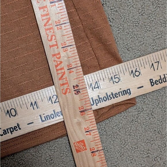 Bucketlist Wide Leg Solid Textured Suspender Pants size Medium R5104A bohemian - Picture 4 of 10